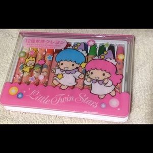 Little Twin Stars Crayons Sanrio 1996